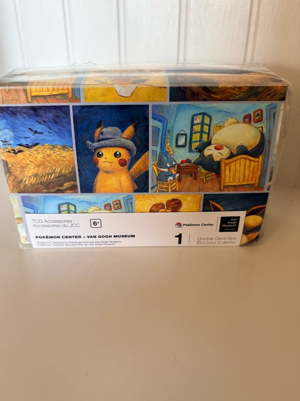 Pokemon Center × Van Gogh Museum Inspired Paintings Amsterdam Double Deck Box